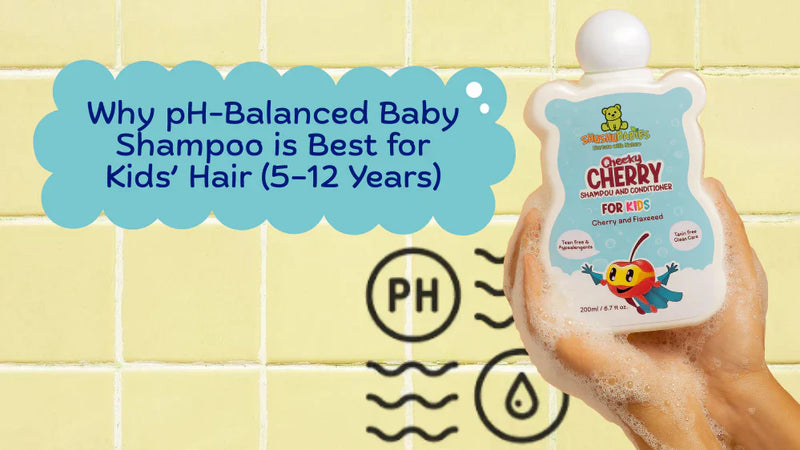 Baby Shampoo & pH Level – Ideal for Delicate Scalp & Hair (5–12 Years)