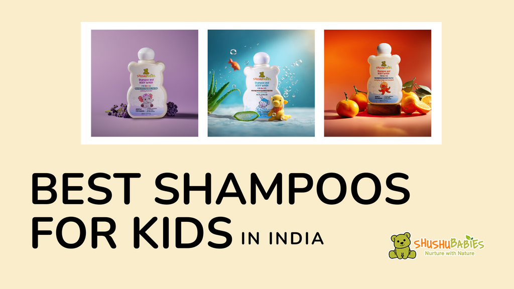 Best shampoos for kids in India: Top 10 Brands for Healthy and Shiny Hair.