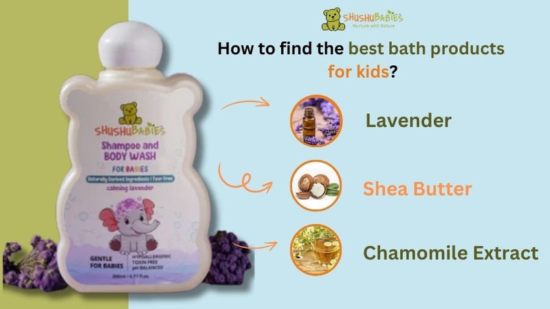 How to find the best bath products for kids?
