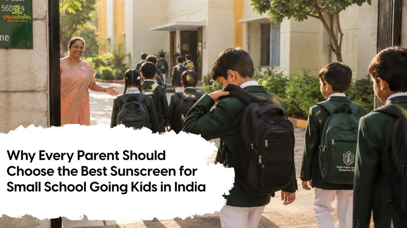 Why Every Parent Should Choose the Best Sunscreen for Small School Going Kids in India