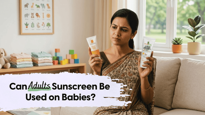 Can Adults Sunscreen Be Used on Babies?