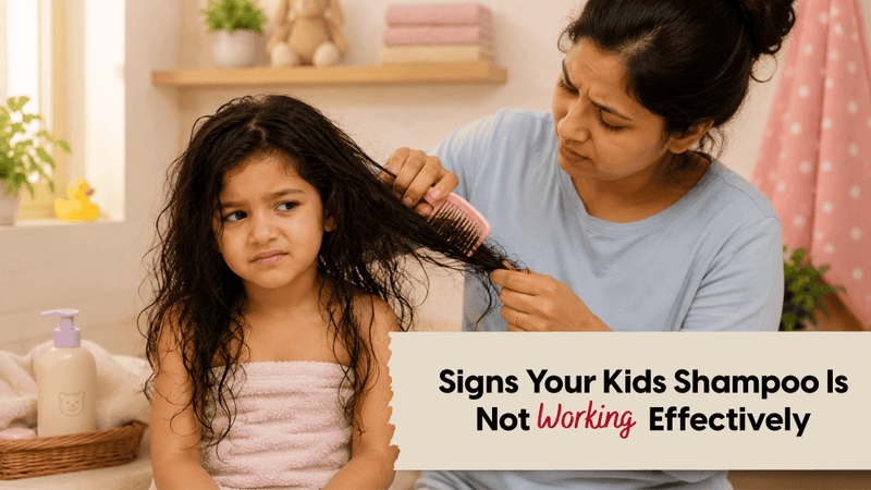 Signs Your Kids Shampoo Is Not Working Effectively