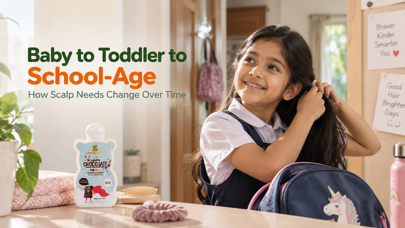 Baby to Toddler to School-Age: How Scalp Needs Change Over Time
