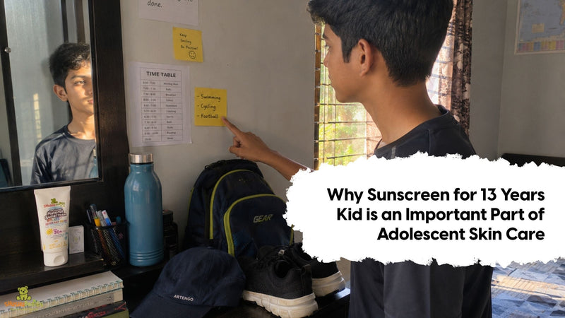 Why Sunscreen for 13 Years Kid is an Important Part of Adolescent Skin Care