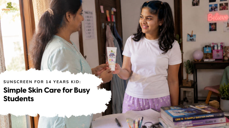 Sunscreen for 14 Years Kid: Simple Skin Care for Busy Students