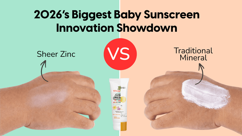 Sheer Zinc vs. Traditional Mineral: 2026’s Biggest Baby Sunscreen Innovation Showdown