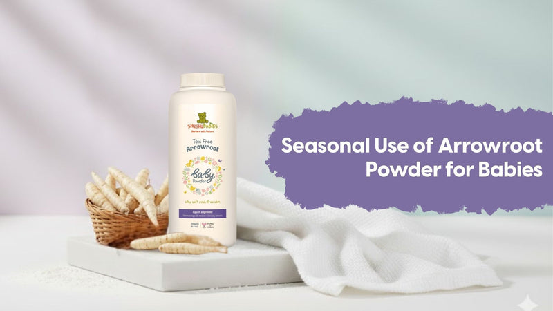 Seasonal Use of Arrowroot Powder for Babies